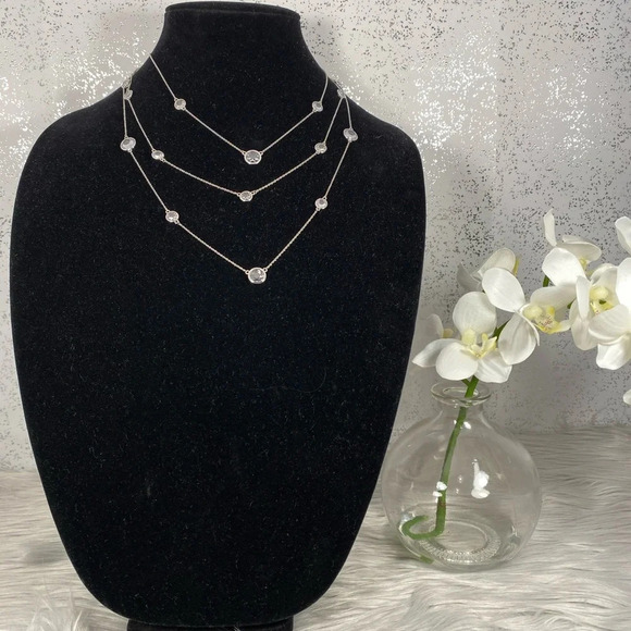 🆕 Kate Spade Silver Chain Necklace - Picture 1 of 5